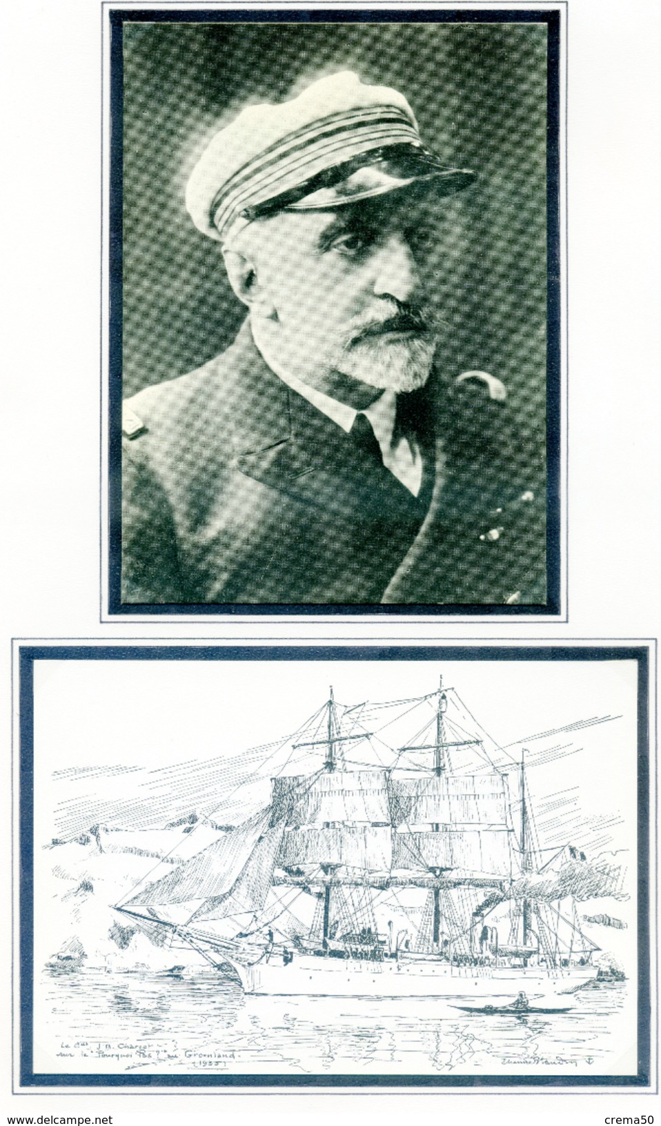 Lot De 9 Cartes Modernes De Jean Baptiste CHARCOT Avec Le POURQUOI PAS - TAAF : Terres Australes Antarctiques Françaises