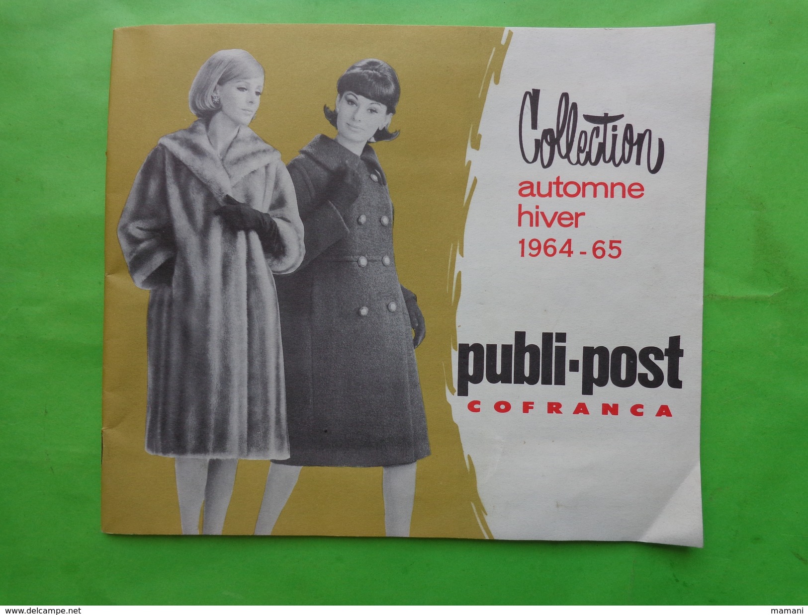 Catalogue Collection Automme Hiver  1964-1965 Publi-post Cofranca - Non Classificati