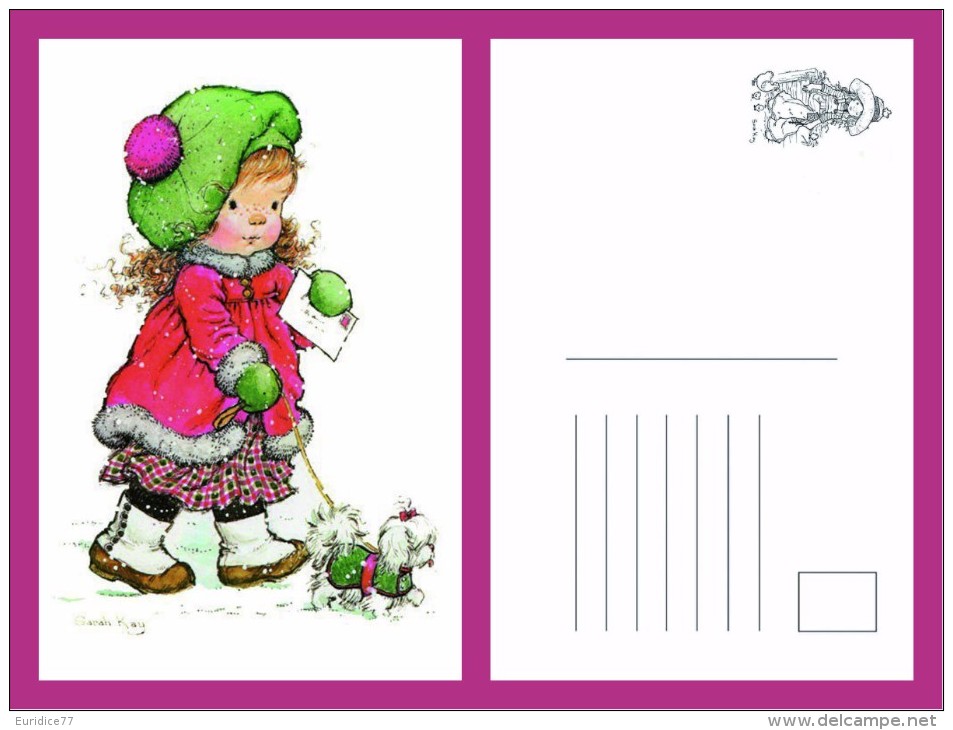 SARAH KAY-96  POSTCARD - Dibujos De Niños