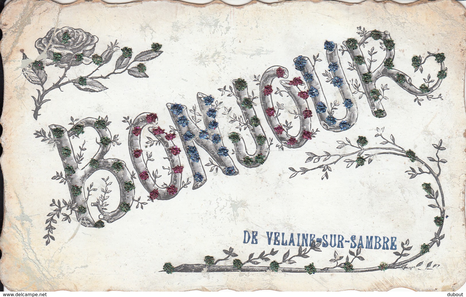 VELAINE Sur SAMBRE -un Bonjour De (écrite) (Z25) - Sambreville