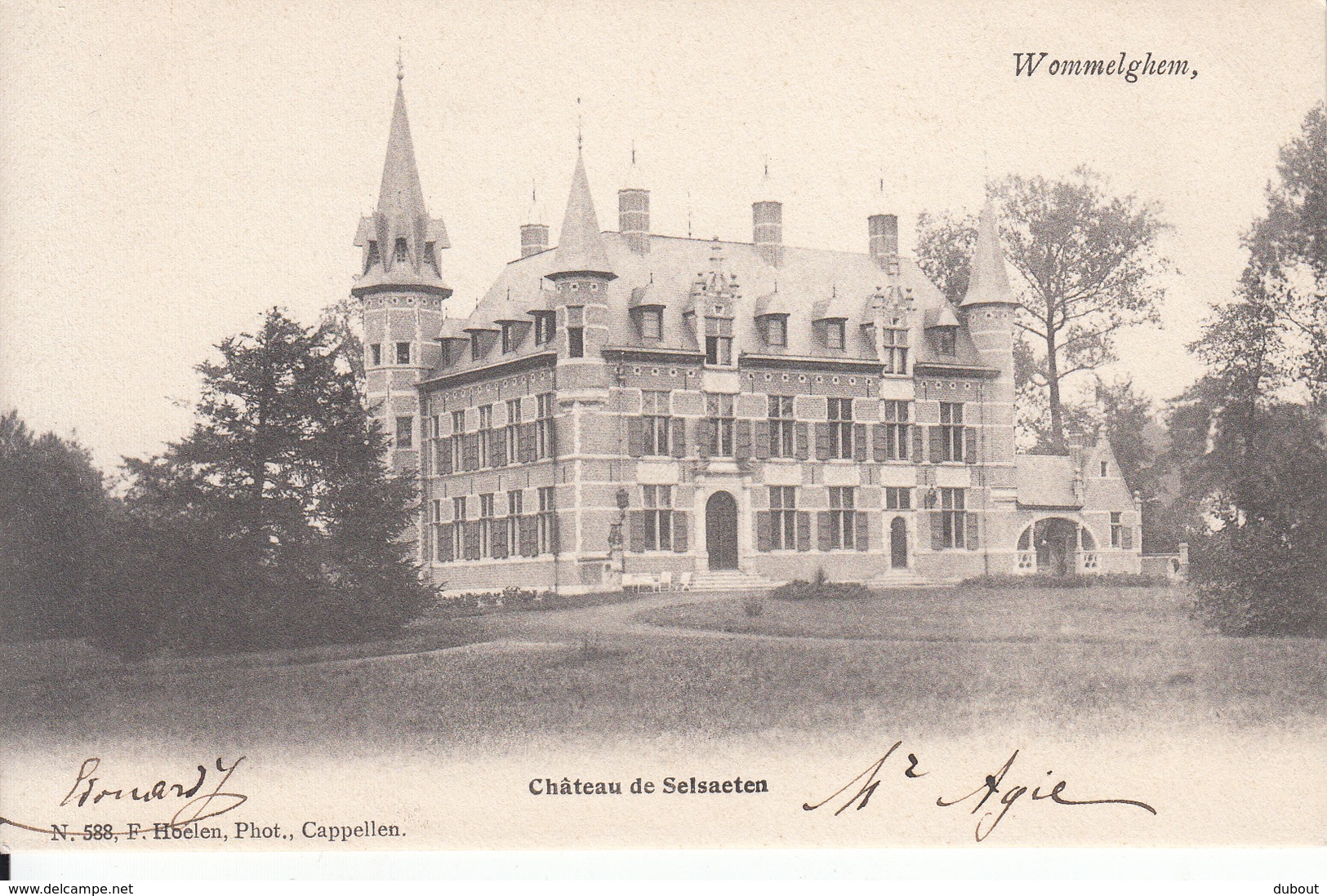 WOMMELGEM -chateau De Selsaeten - Wommelgem