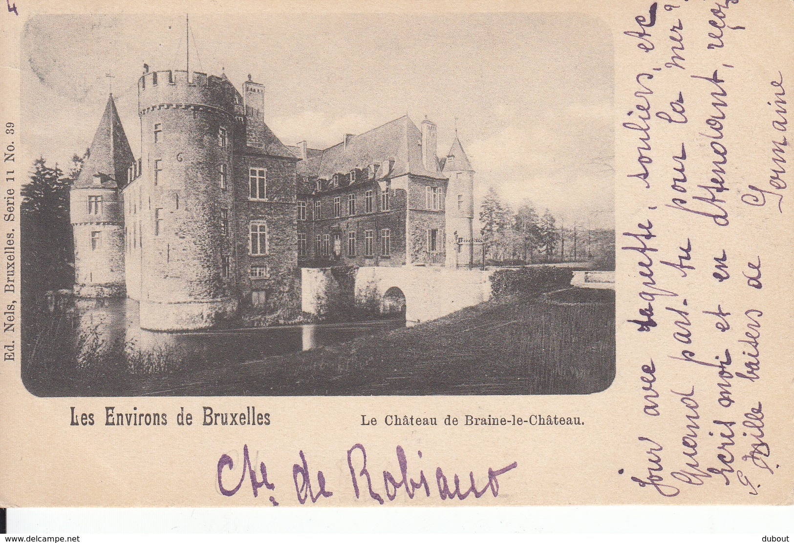 BRAINE-LE-CHATEAU -chateau (Z7) - Braine-le-Château