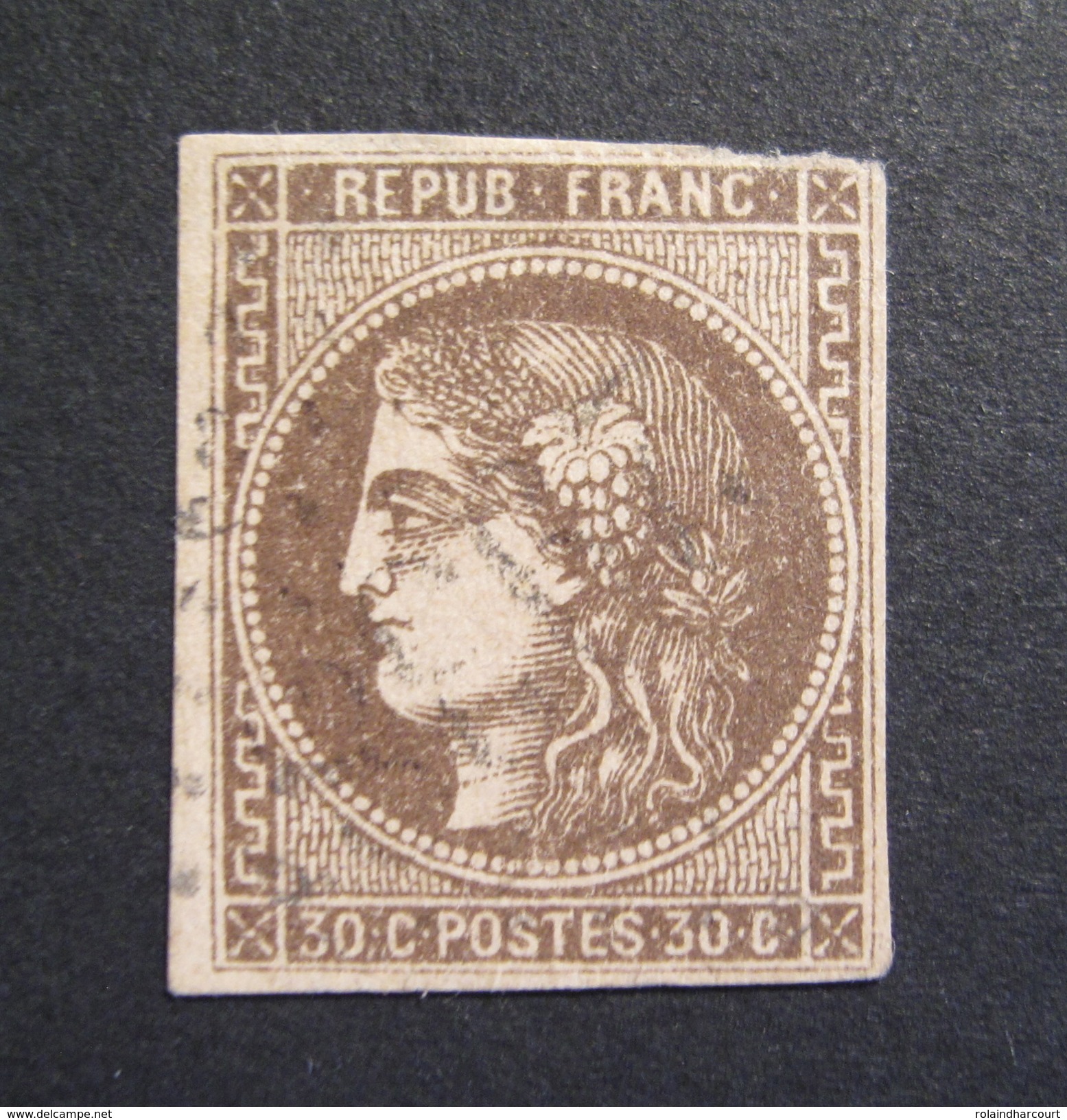 LOT GD/492 - CERES EMISSION DE BORDEAUX N°47 - LGC - Cote : 250,00 &euro; - 1870 Emission De Bordeaux