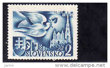 Slovakia 1942, Postkongress Wien, Mint, Neuf, Ungebraucht, Michel 104 MNH - Ungebraucht