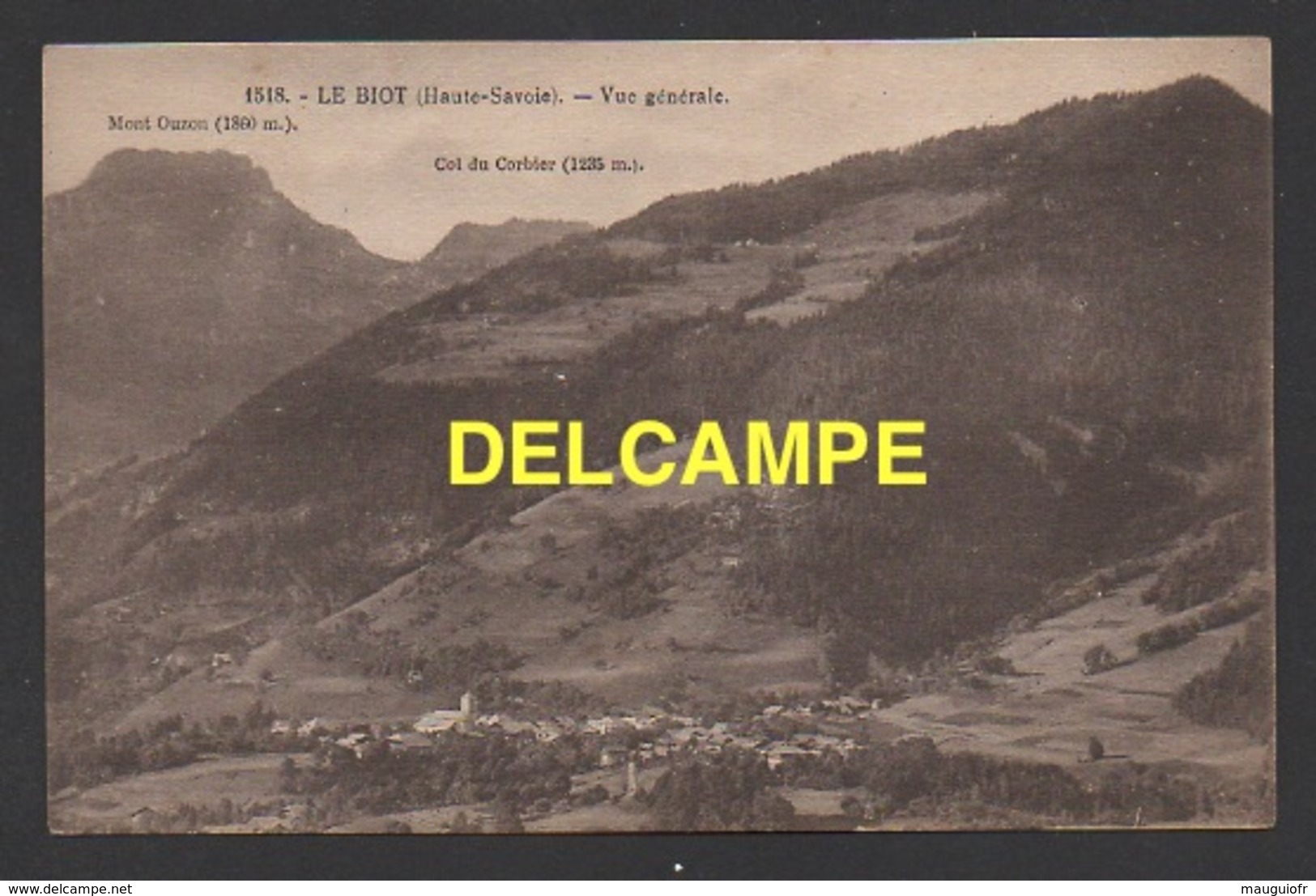 DF / 74 HAUTE SAVOIE / LE BIOT / VUE GENERALE - Autres & Non Classés