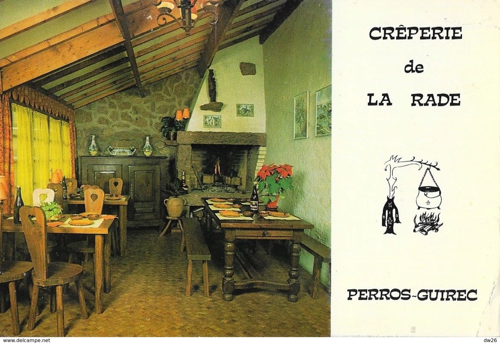 Perros-Guirec - Crêperie De La Rade (M. Menguy) - Edition Photothèque, Carte Non Circulée - Restaurantes