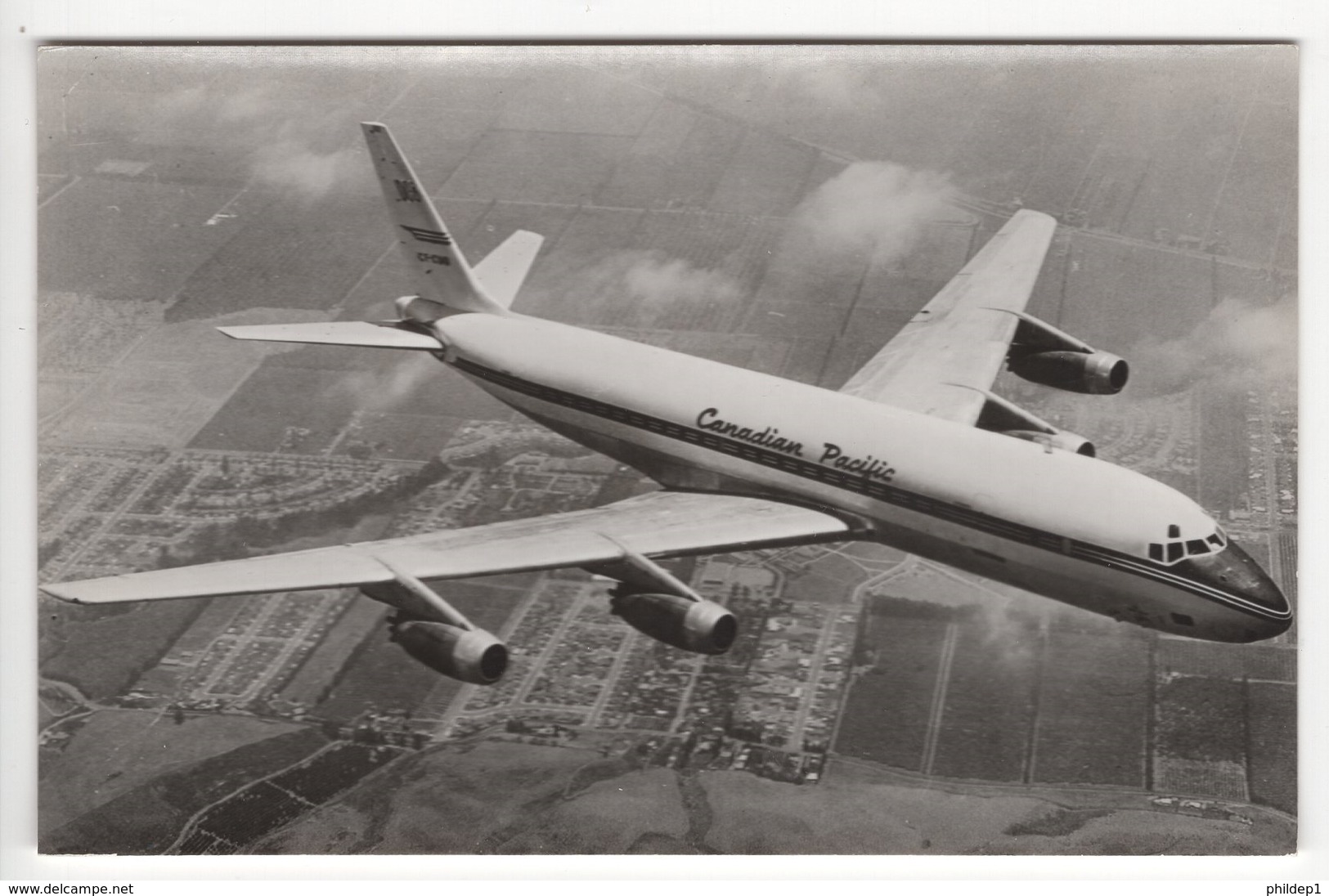 CP.  Thème : Douglas DC-8. Canadian Pacific Airways - 1946-....: Moderne