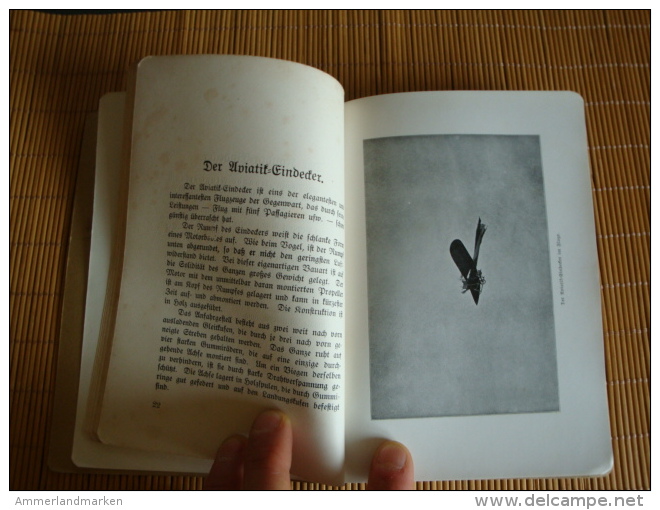 Die Deutschen Flugzeuge In Wort Und Bild, Teil 1, Land- Und Wasserflugzeuge, Von Walther Vogelsang 1914 - Manuals
