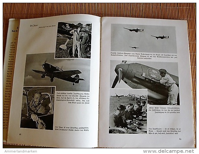 Jahrbuch der deutschen Luftwaffe 1940, Herausgeber Major Dr. Eichelbaum, Verlag Breitkopf &amp; Härtel, Leipzig 1940