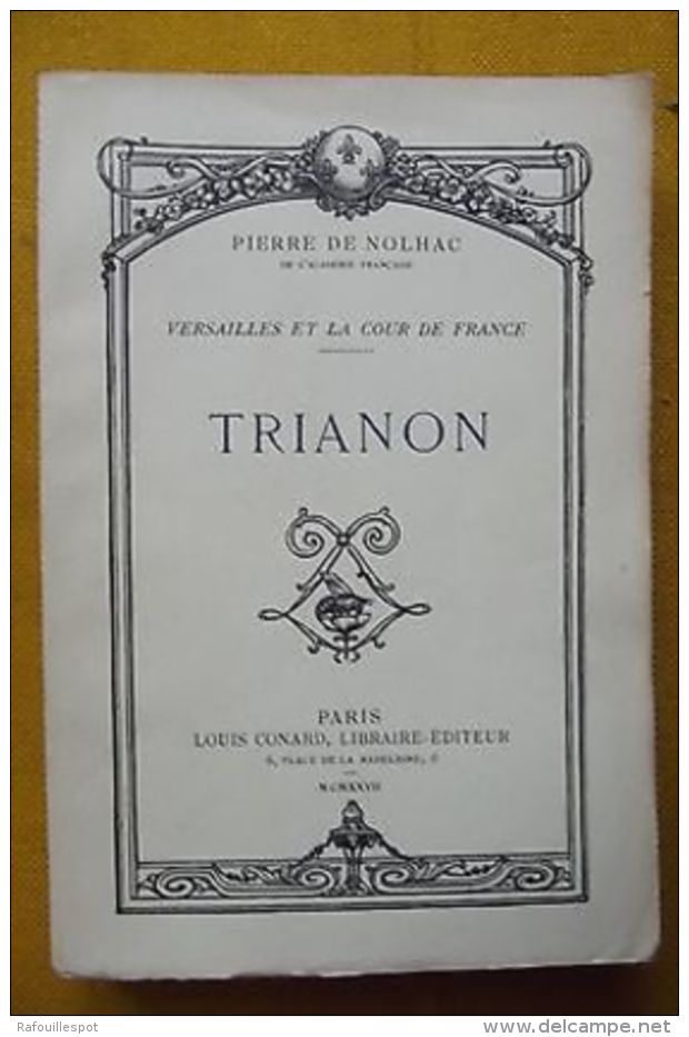 Trianon Versailles Et La Cour De France - Altri & Non Classificati