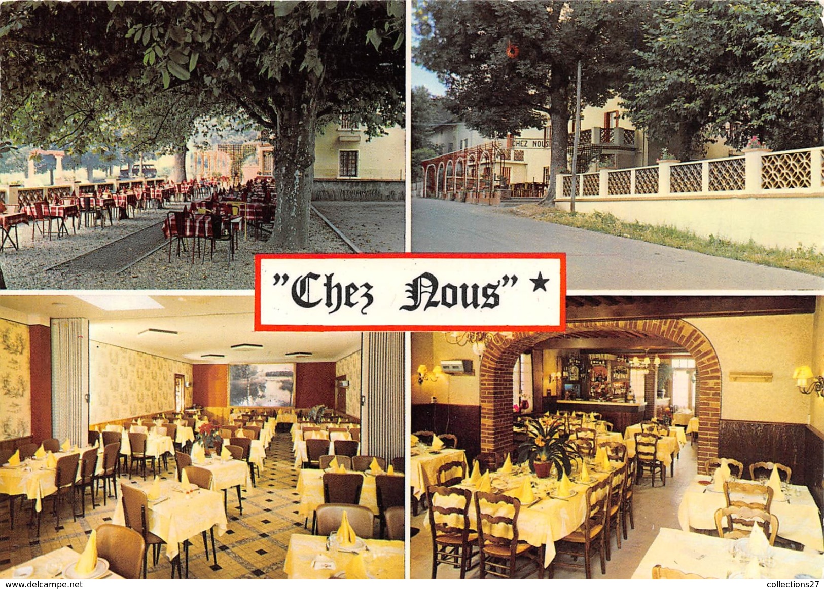 01-SAINTE-CROIX- PRES DE MONTLUEL- HÔTEL  RESTAURANT " CHEZ NOUS " MULTIVUES - Non Classés