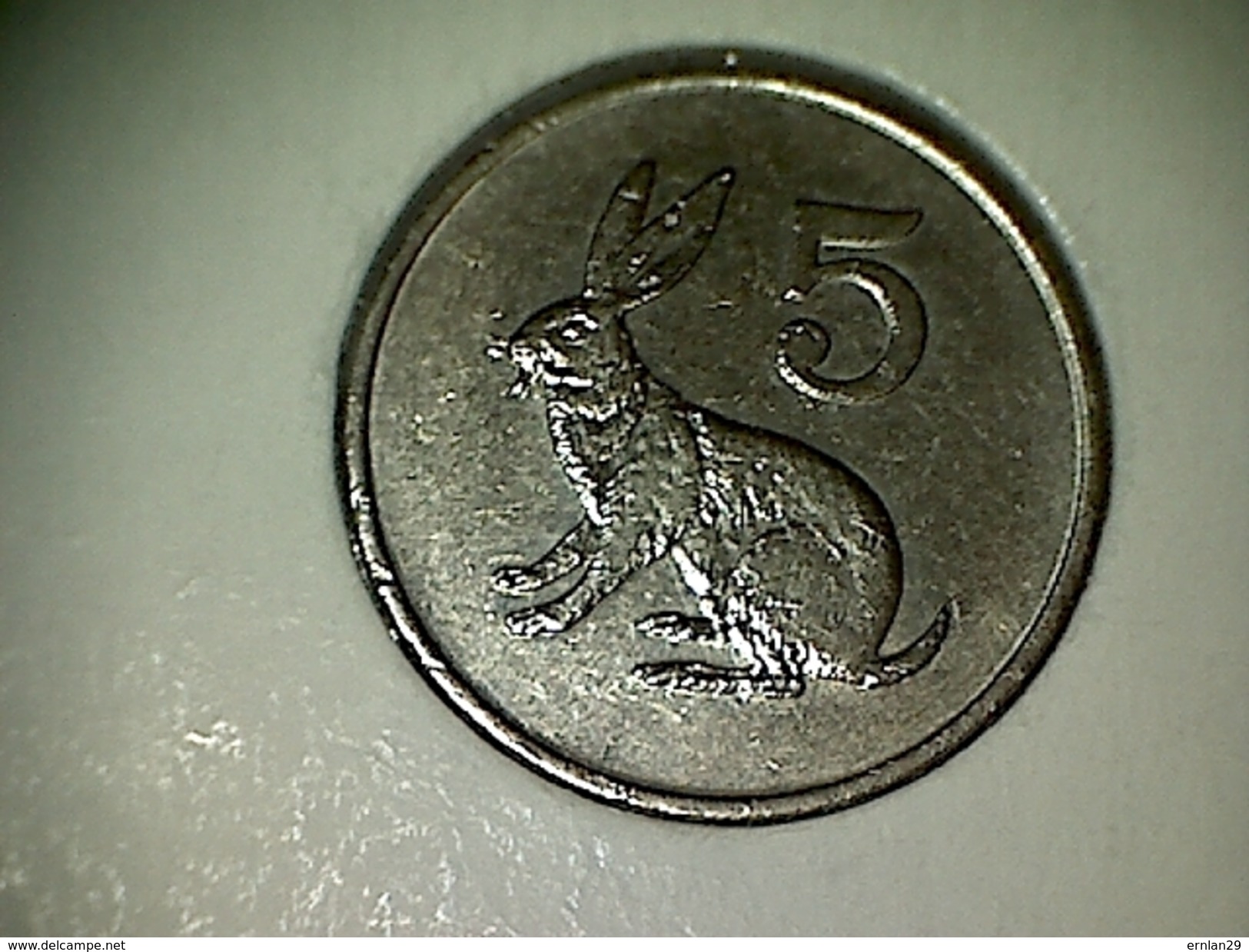 Zimbabwe 5 Cents 1990 - Zimbabwe