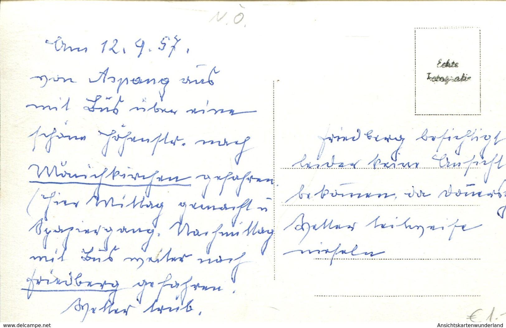Mönichkirchen A. Wechsel - Hotel Binder 1957 (000415) - Pöchlarn