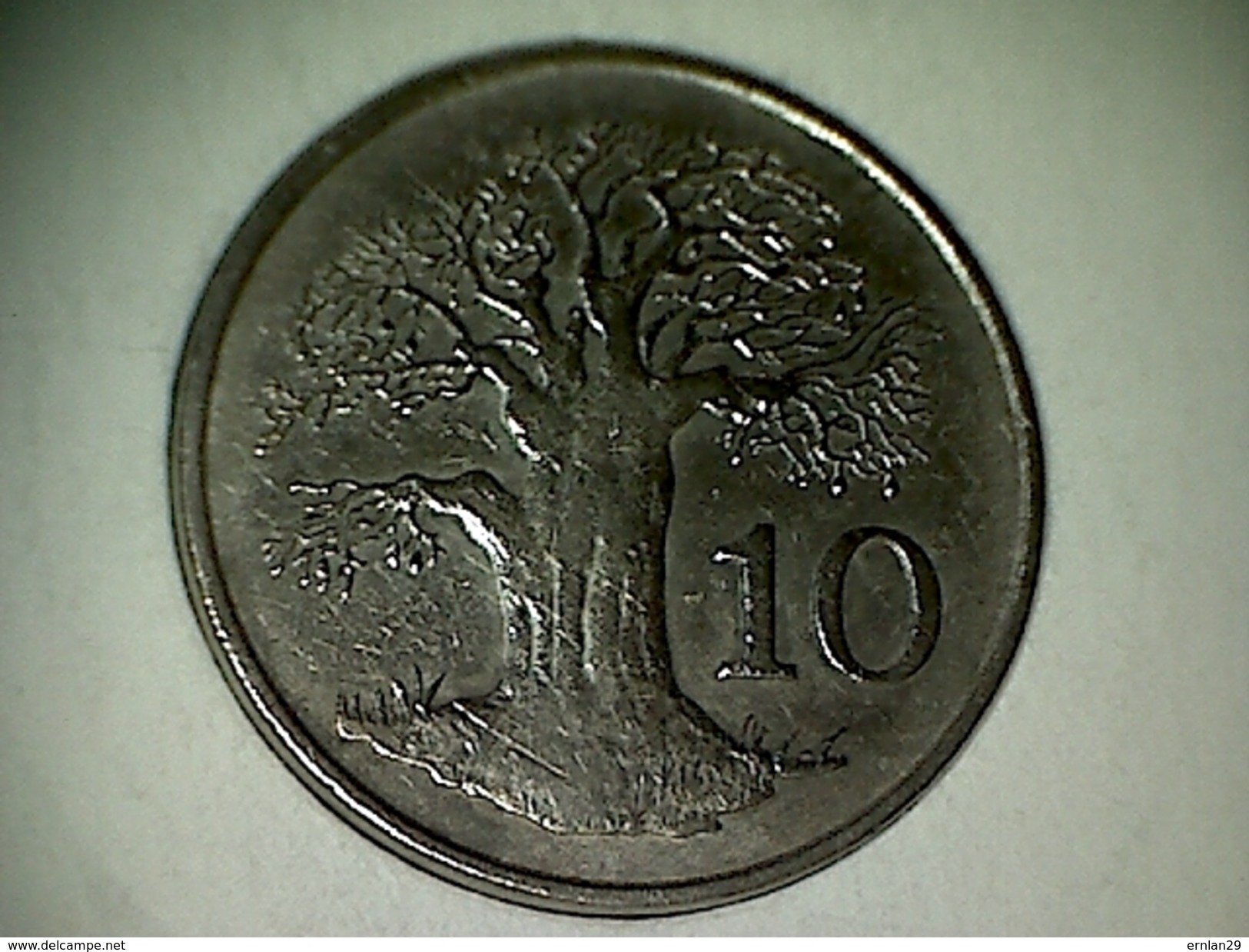 Zimbabwe 10 Cents 1980 - Zimbabwe