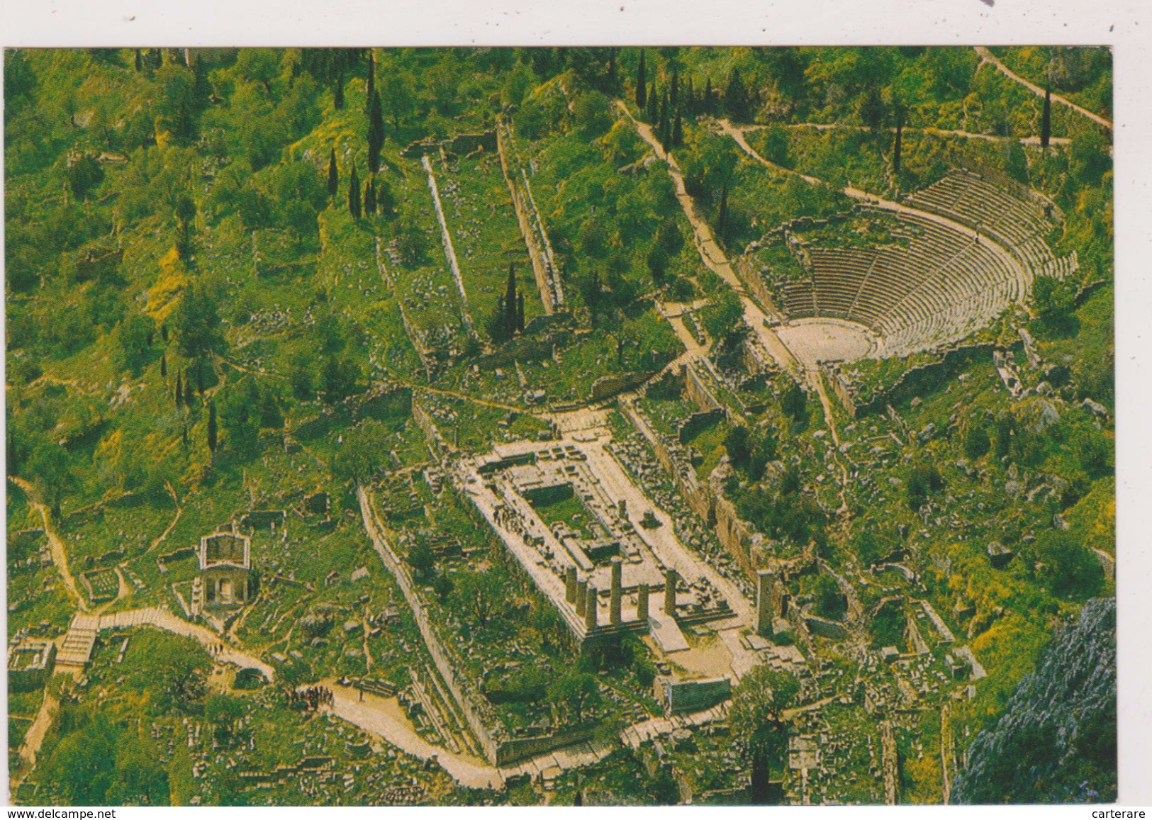 Grèce,greece,grecia ,DELPHES,DELPHI,VUE AERIENNE - Greece