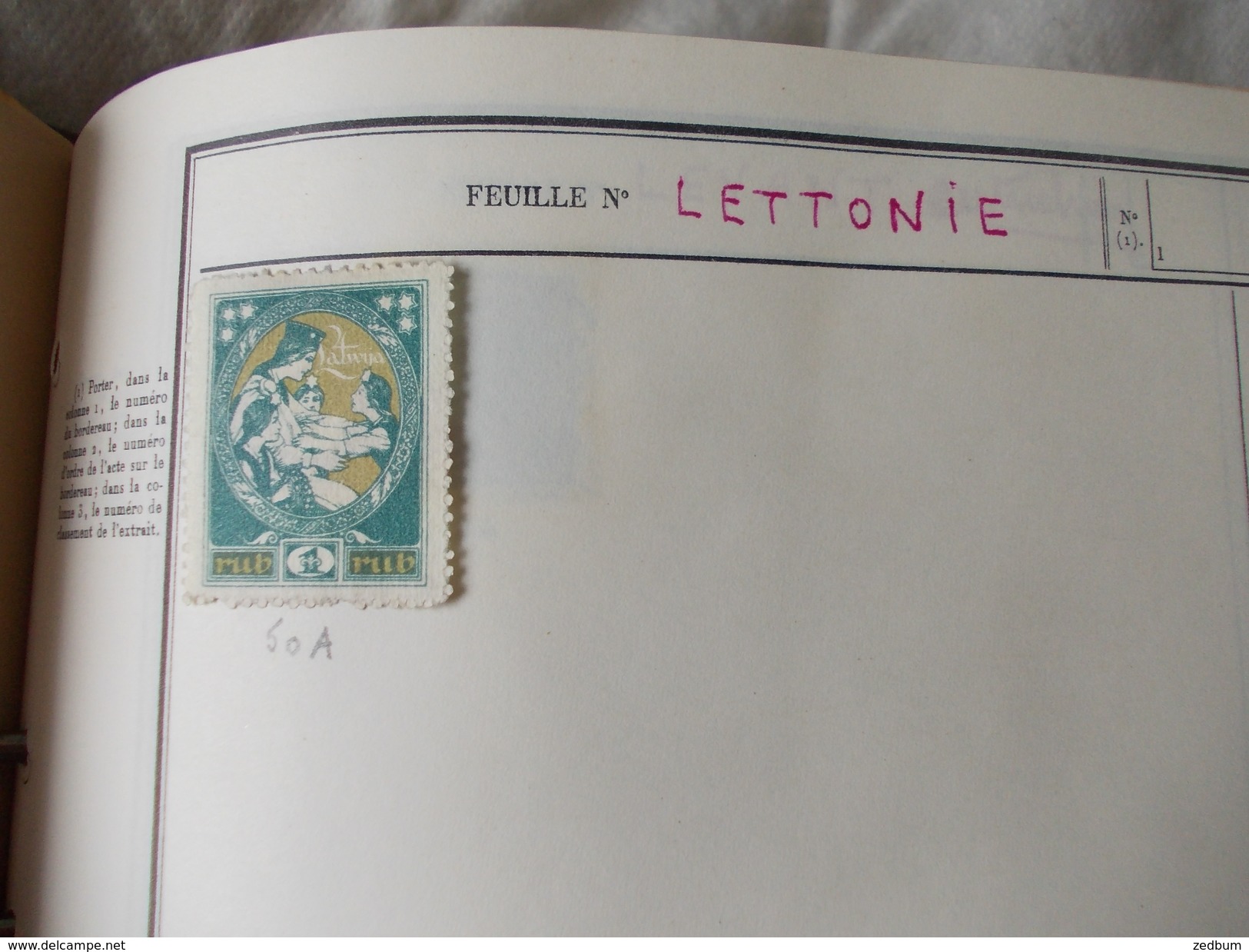 TIMBRES 4 Pages Lettonie  Levant Autrichien Levant Italien Lithuanie Centrale 6 Timbres Valeur 3.55 &euro; - Lettland