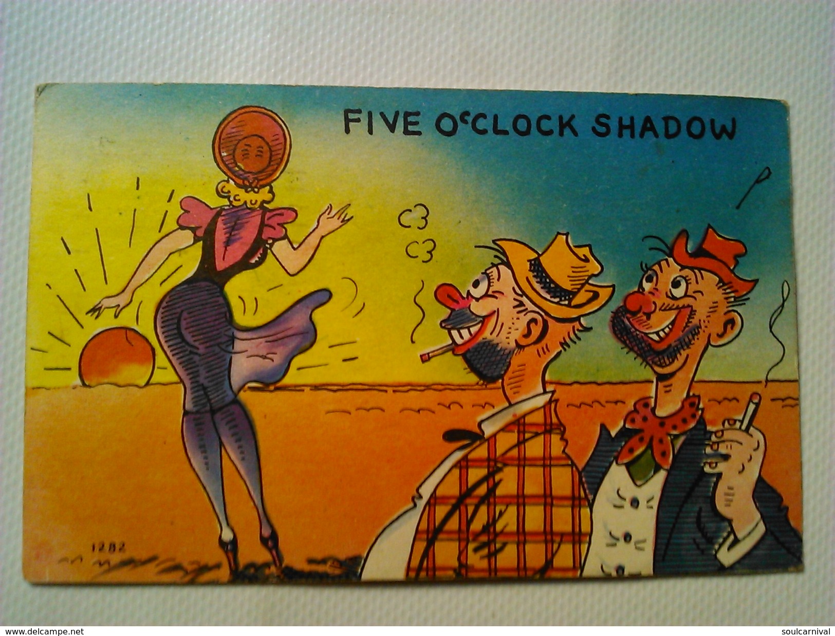 FIVE O'CLOCK SHADOW - COLOURPICTURE - BOSTON 50s. HUMEUR - Humour