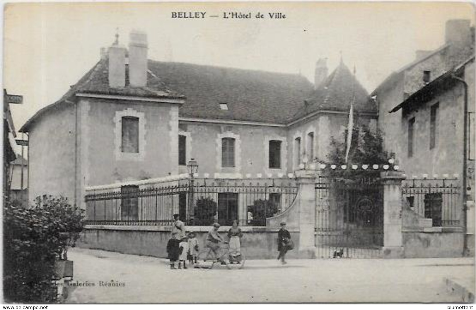 CPA Belley Dans L'Ain écrite - Belley