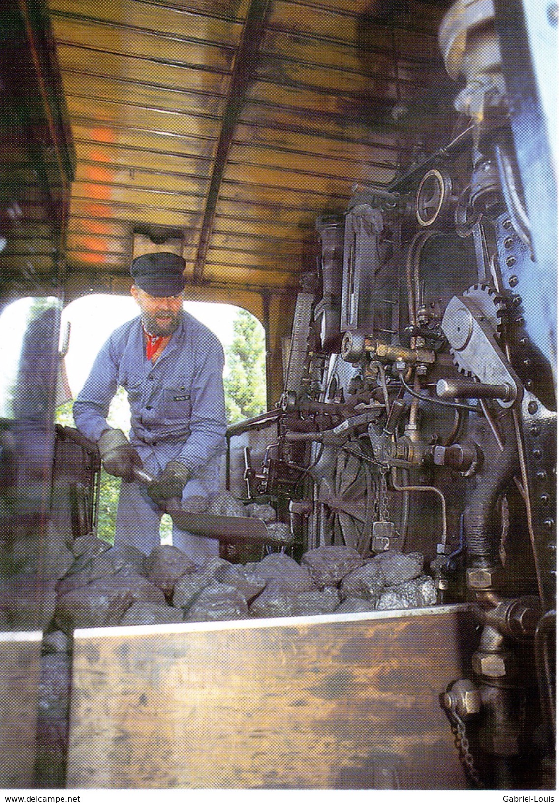 Heizer Auf Lok HG 3/3 1067 (ex Brünig) 1910 Des Ballenberg - Dampfbahn BVA - Trains
