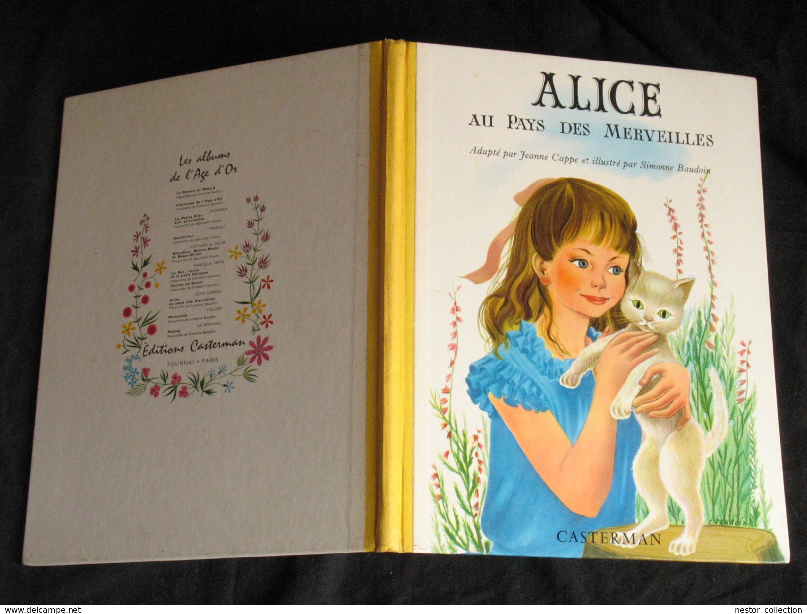 Alice Au Pays Des Merveilles (adapté Par Jeanne Cappe, Illustré Par Simonne Boudoin) CASTERMAN © 1953 - Casterman