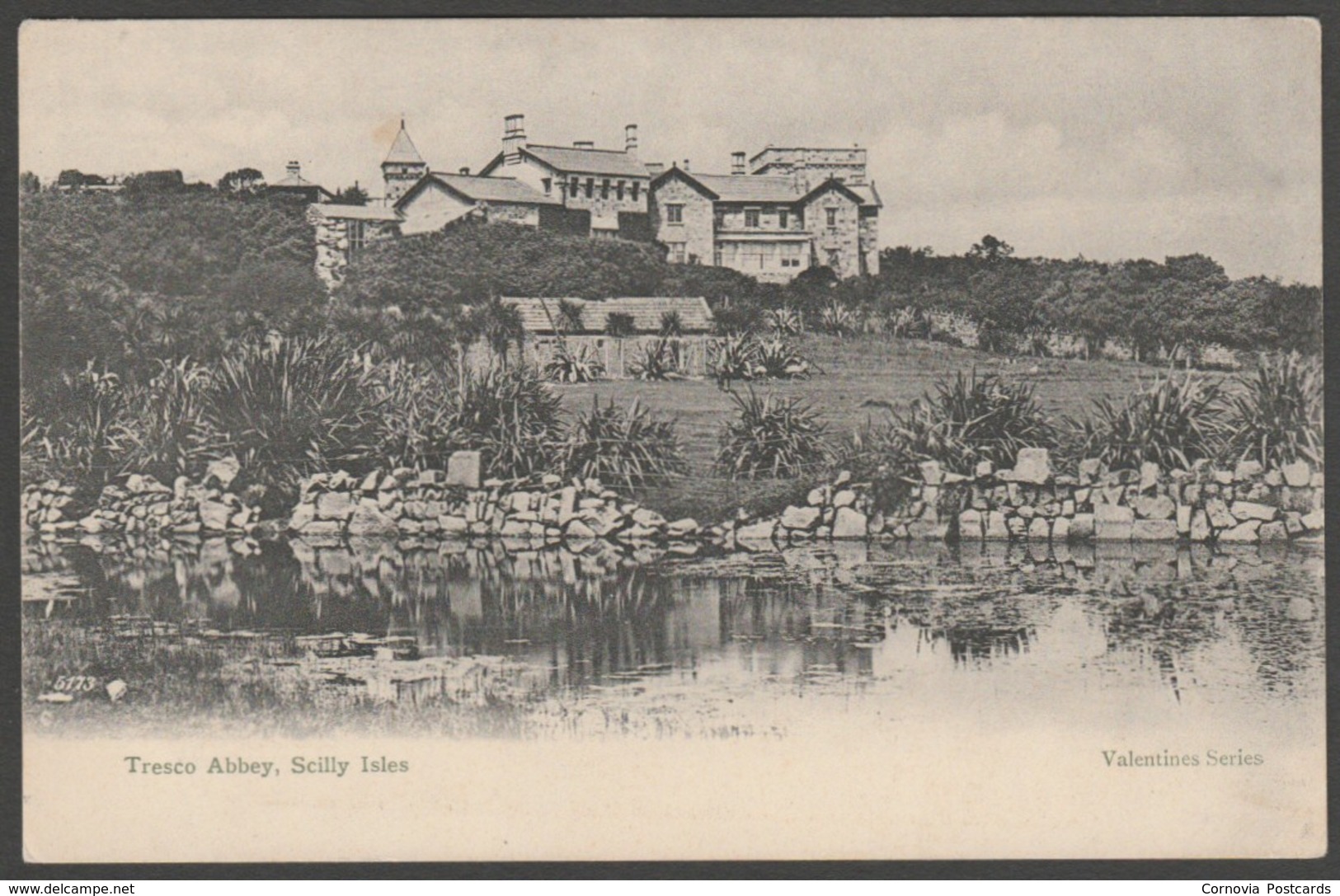 Tresco Abbey, Scilly Isles, C.1904 - Valentine's Postcard - Scilly Isles