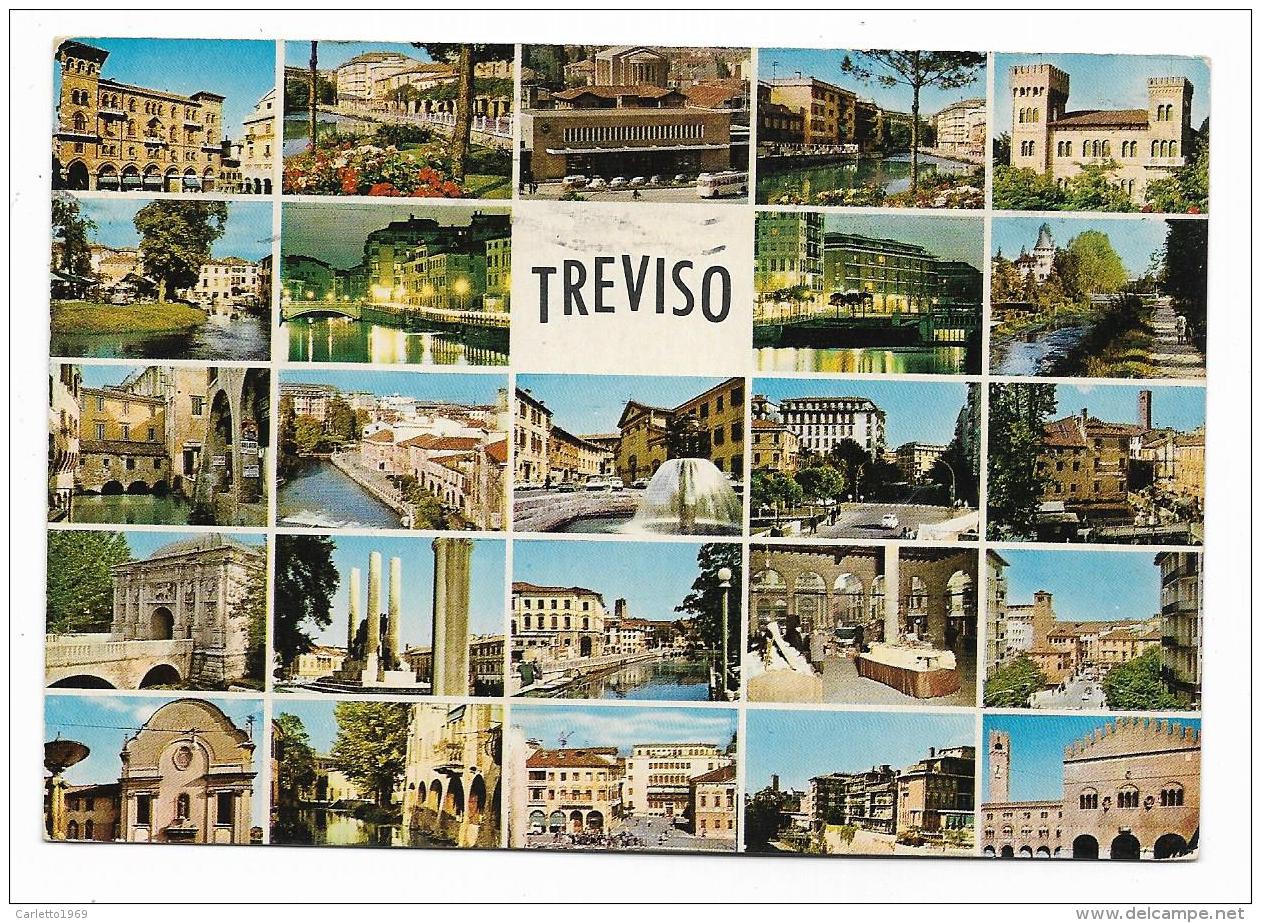 TREVISO VEDUTE   - VIAGGIATA  FG - Treviso