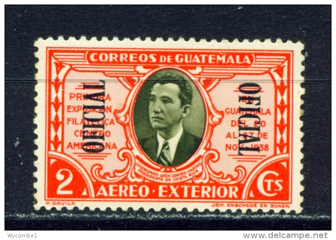 GUATEMALA  -  1939  Air  Official  2c  Mounted/Hinged Mint - Guatemala