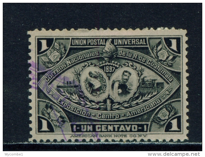 GUATEMALA  -  1897  Central American Exhibition  1c  Used As Scan - Guatemala