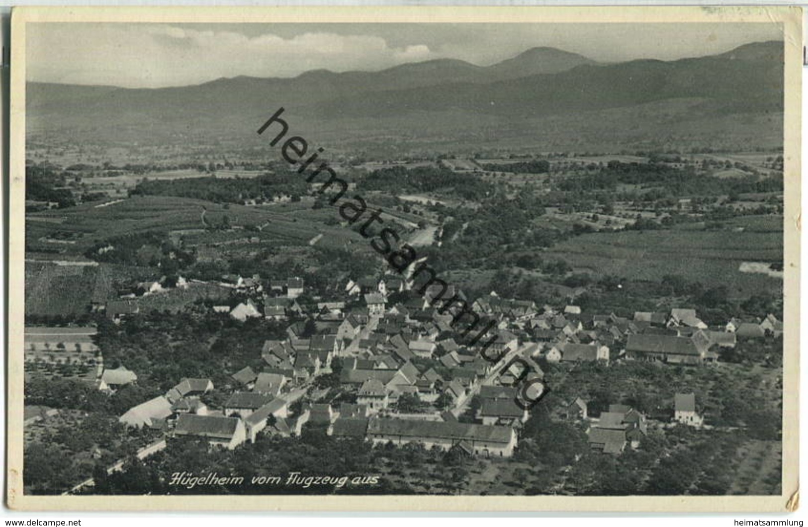 Müllheim - Hügelheim - Flugzeugaufnahme - Muellheim