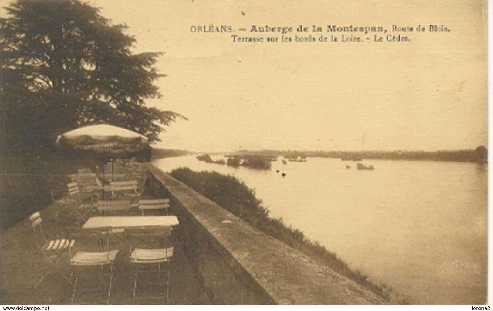 Postal Francia. Orleans. Auberge De La Montespan. (ref. 7-3ay103) - Otros & Sin Clasificación