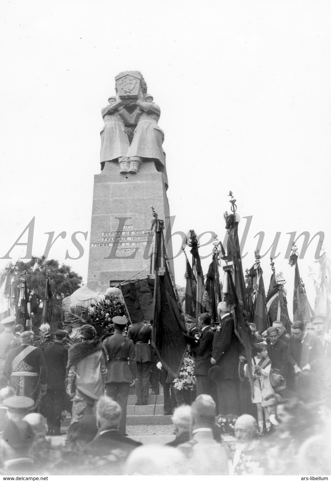 REAL Photo / ROYALTY / Belgique / Belgium / Prince Charles / Prins Karel / 1927 / Poilu Français / Laken - Plaatsen