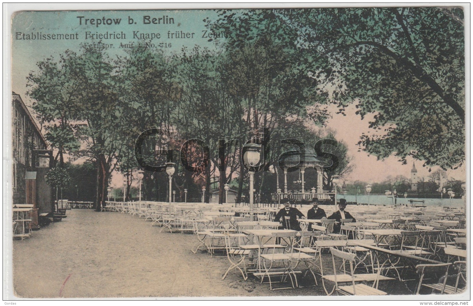 Germany - Berlin - Treptow - Etablissement Frederich Knape - Treptow