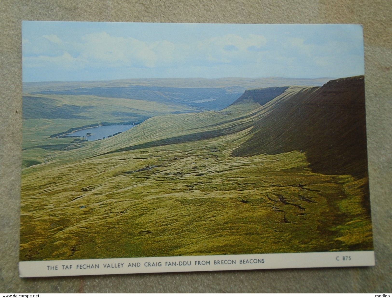 D150243 WALES  - The Taf Fechan Valley  And Craig Fan-Ddu From Brecon Beacons - Breconshire