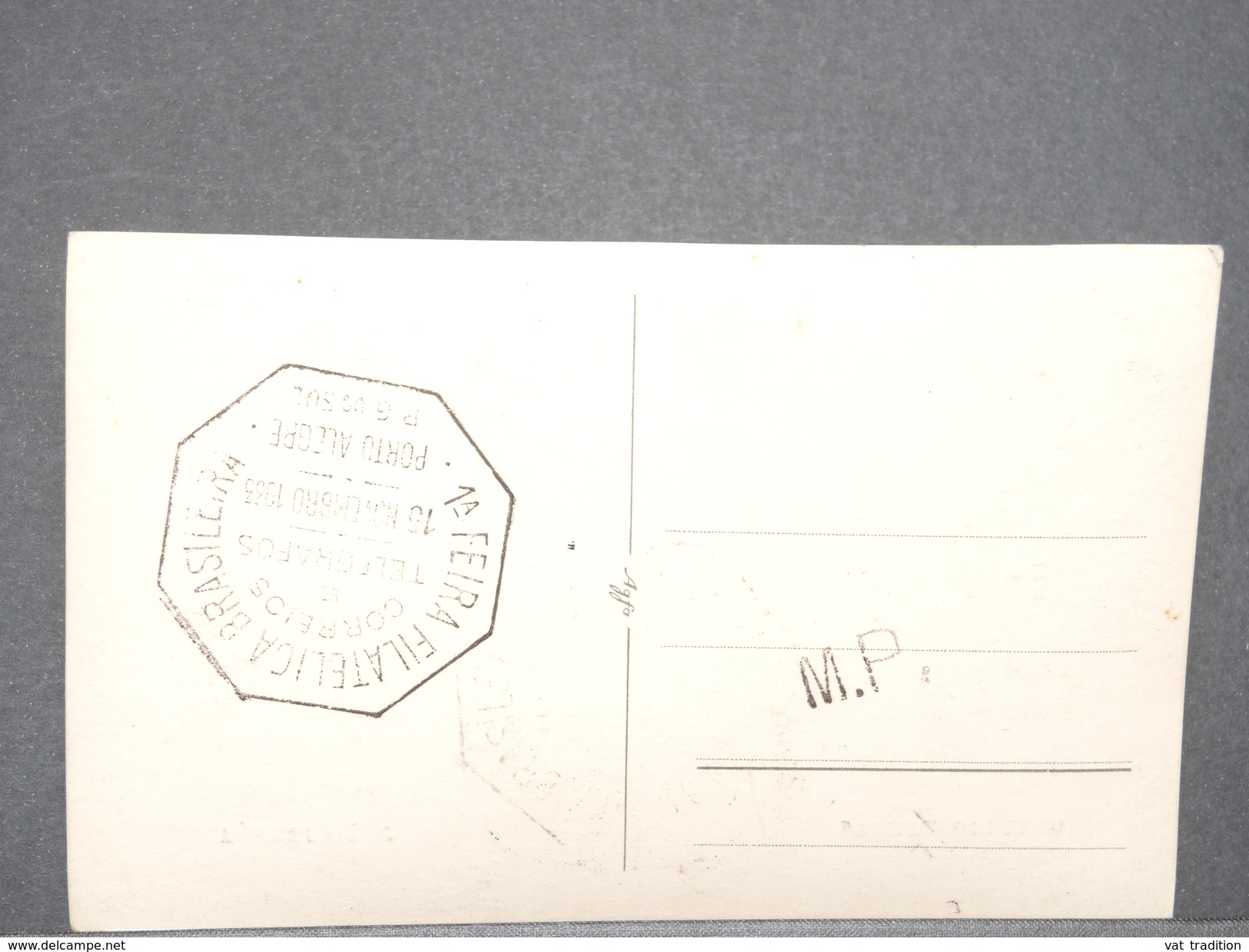 BRÉSIL - Carte Maximum En 1933 De Vargas Et Pessôa - L 8194 - Cartoline Maximum