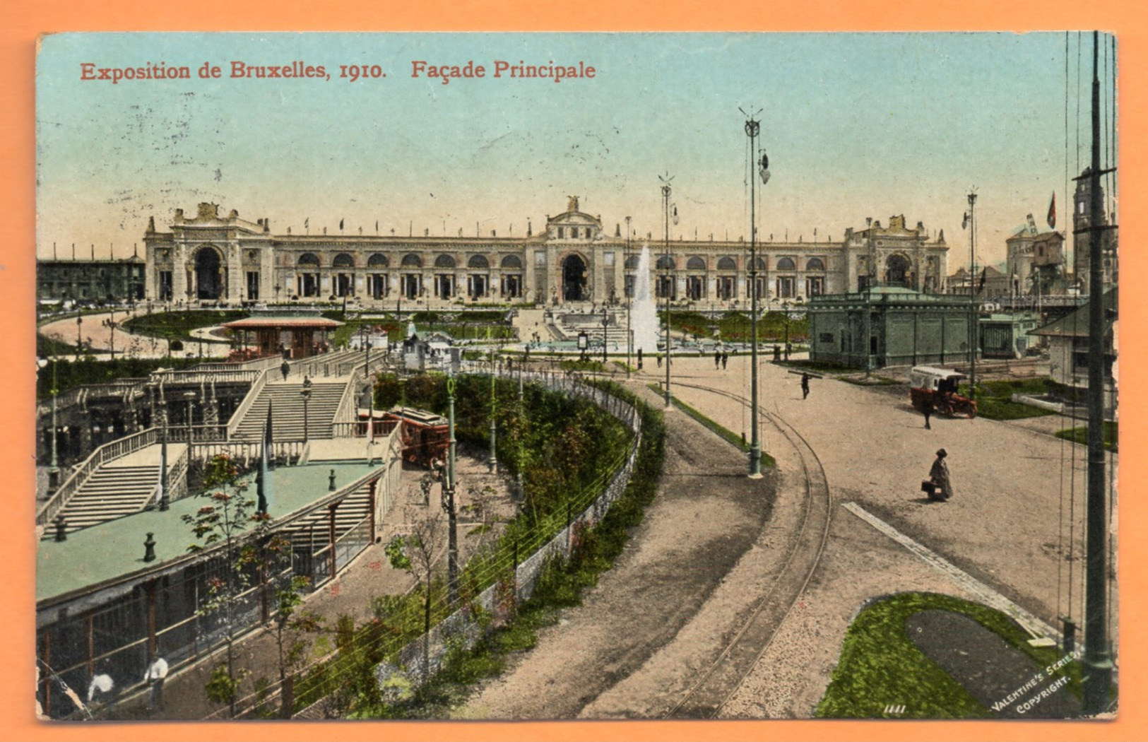 Bruxelles. Exposition Universelle De 1910. Façade Principale. 1910 - Wereldtentoonstellingen