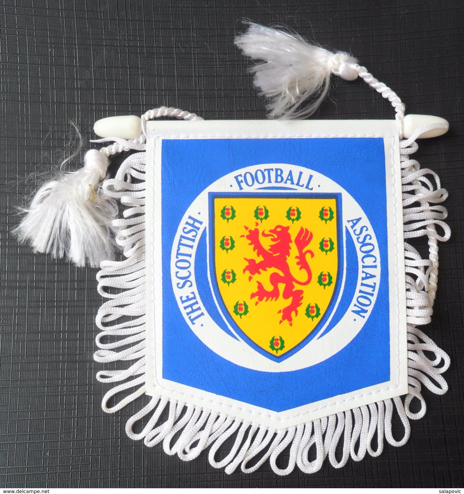 Scottish Football Association FOOTBALL CLUB, SOCCER / FUTBOL / CALCIO OLD PENNANT, SPORTS FLAG - Habillement, Souvenirs & Autres