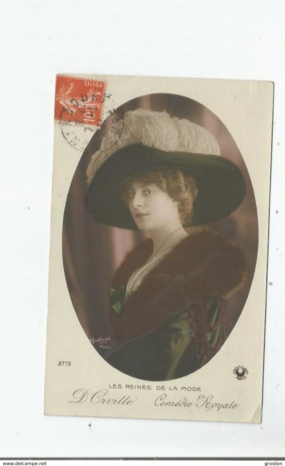 LES REINES DE LA MODE 3773 D'ORVILLE COMEDIE ROYALE 1911 - Mode