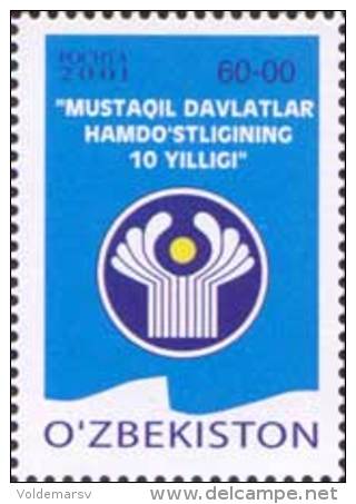 Uzbekistan 2001 Mih. 431 Commonwealth Of Independent States MNH ** - Uzbekistan