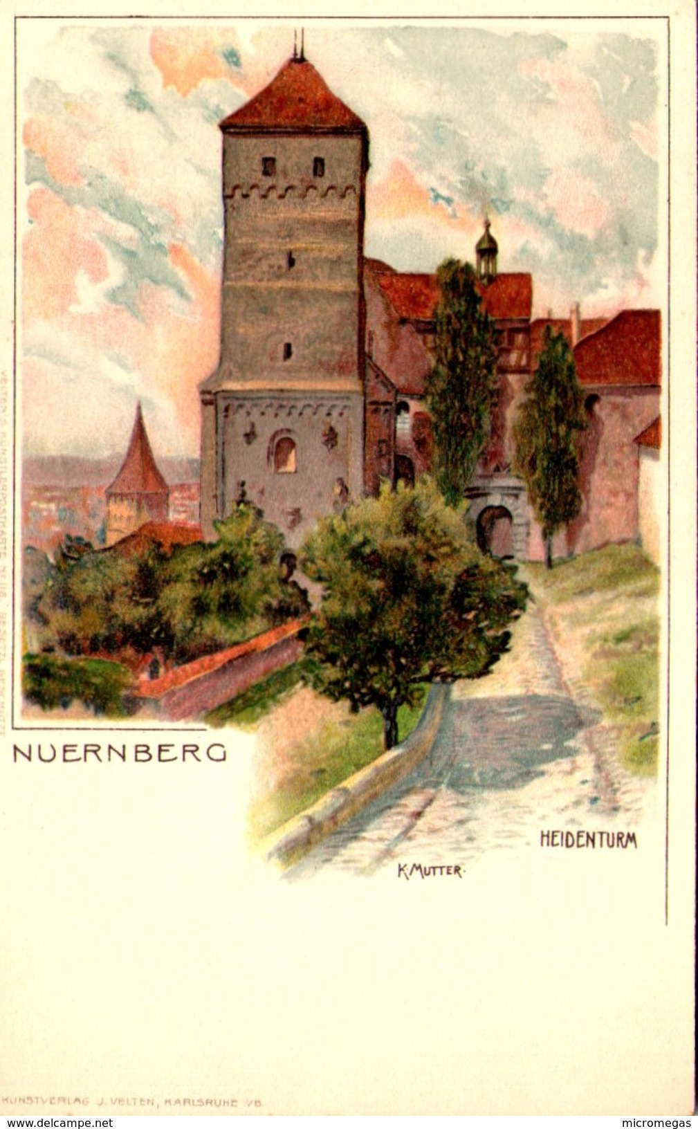 NUERNBERG - Heidenturm - Ill. K. Mutter - Mutter, K.