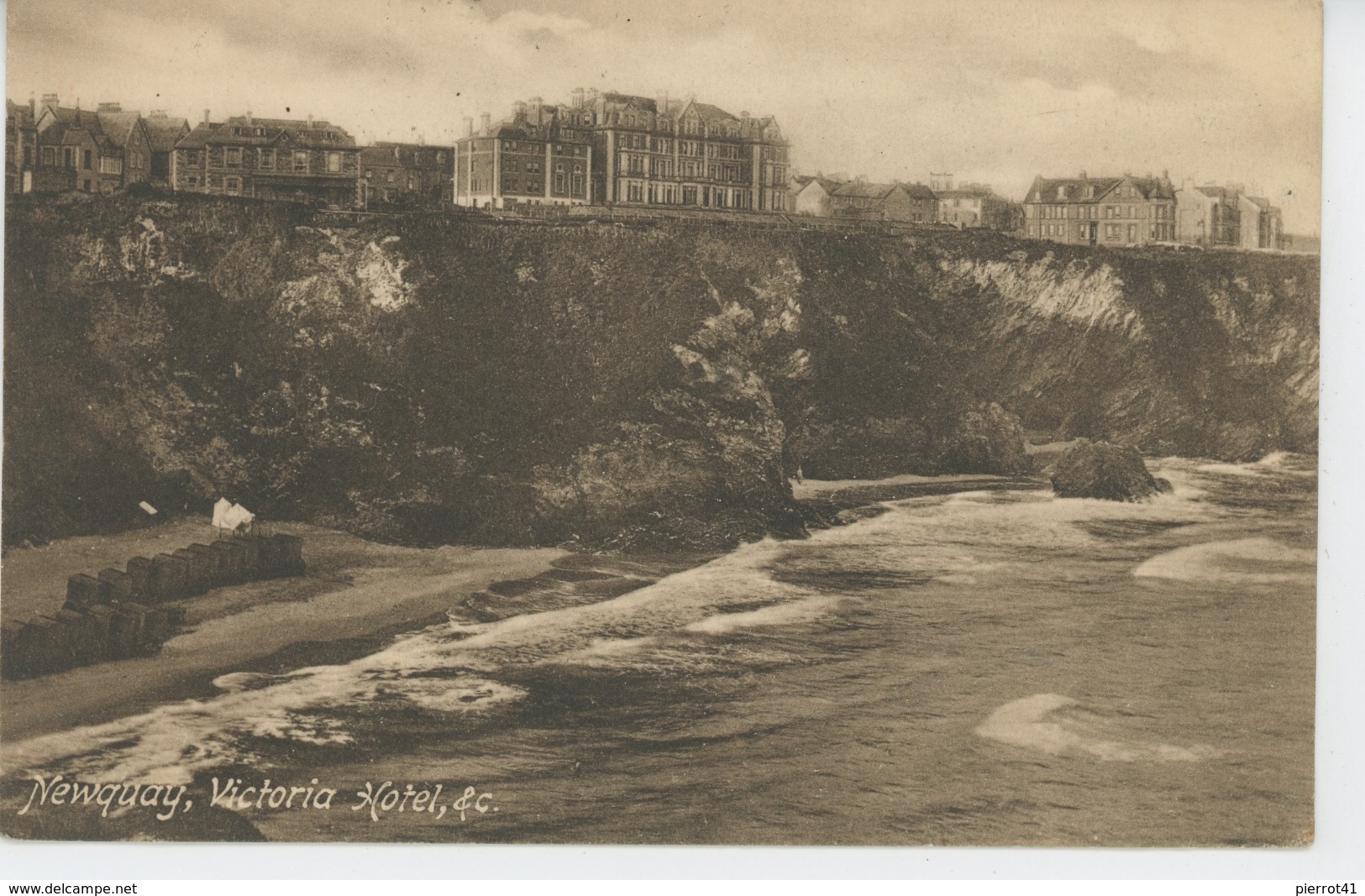 ROYAUME UNI - ENGLAND - NEWQUAY - Victoria Hotel - Newquay