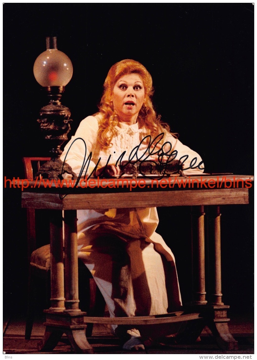 Mirella Freni Opera Signed Photo 12,5x17,5cm - Autographes