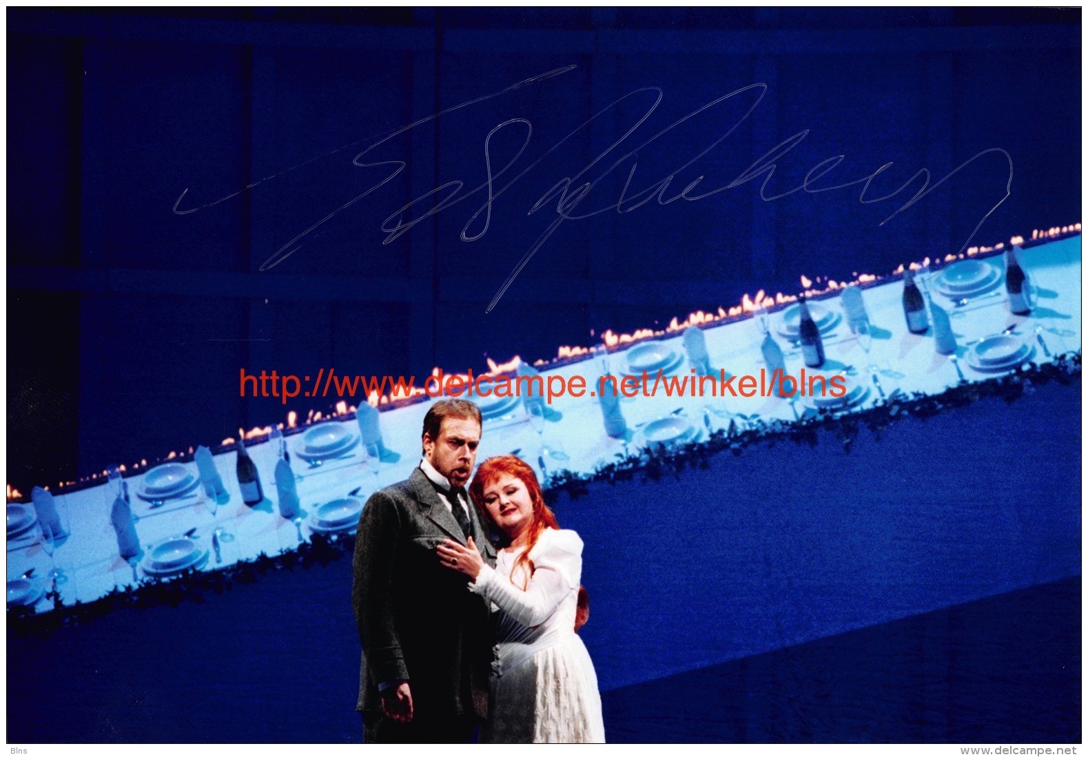 Edita Gruberova Opera Signed Photo 22x15cm - Autographes