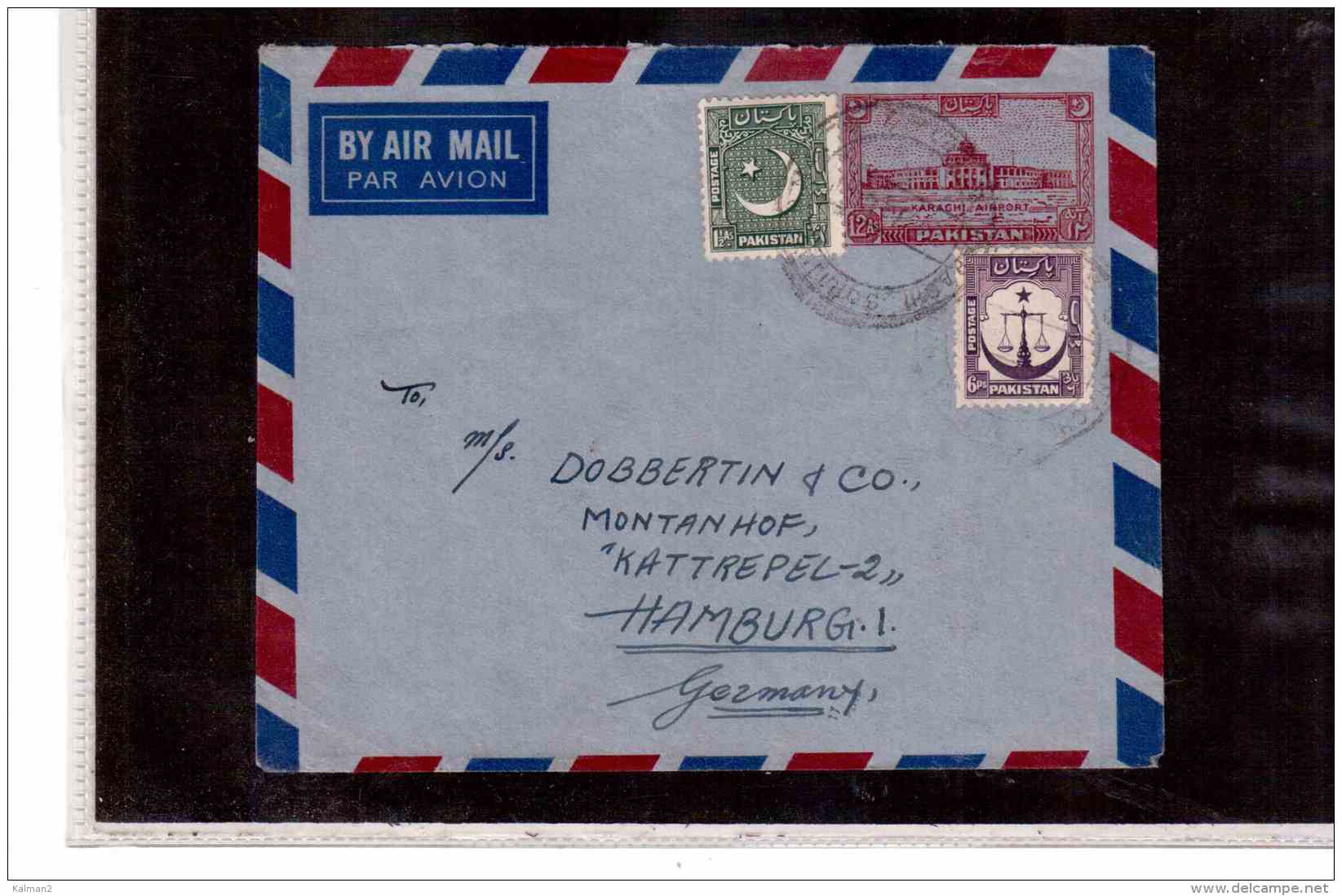 TEM9167      -   PAKISTAN    /    AEROGRAMME      12  As.   Circulated - Pakistan