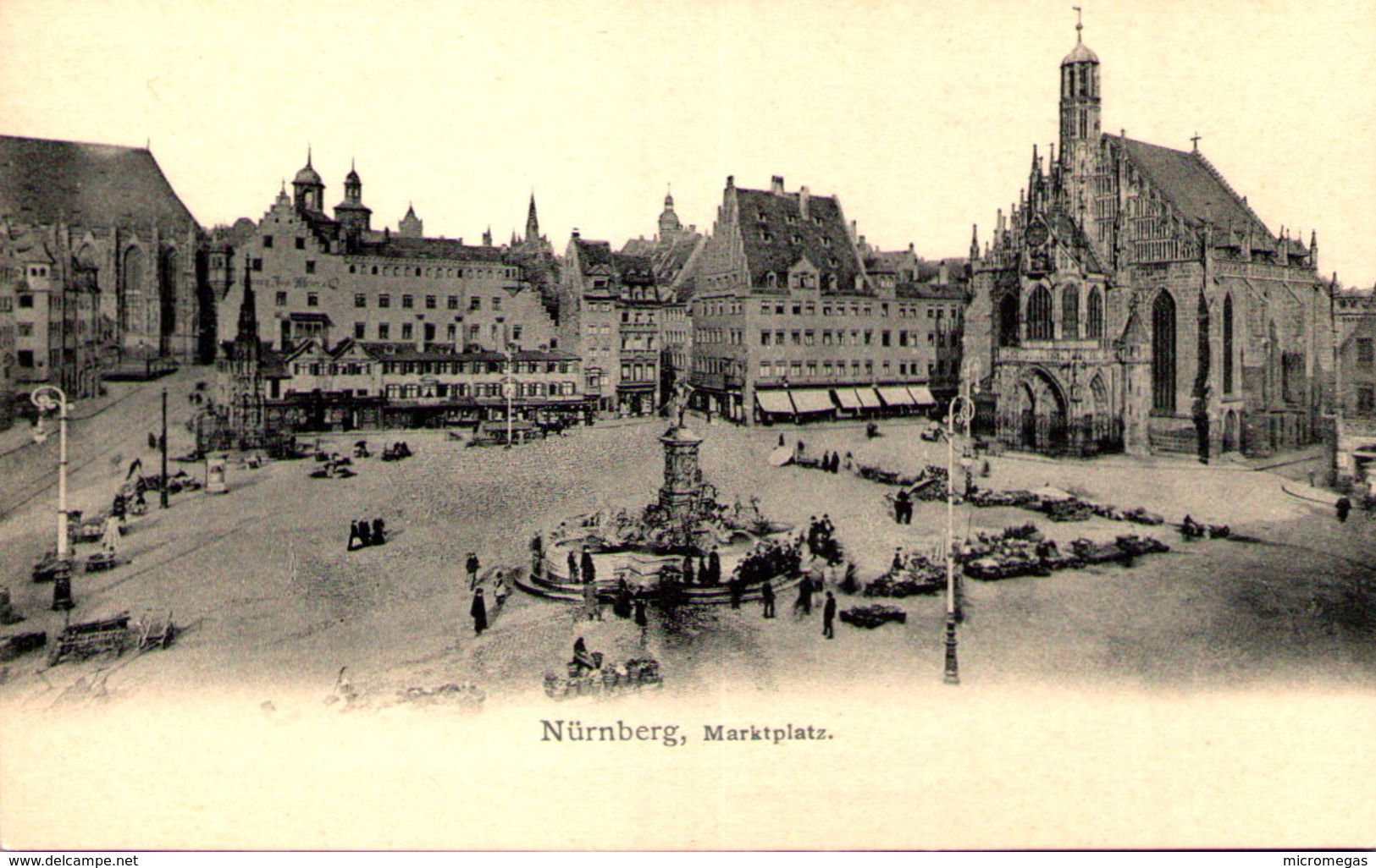 NÜRNBERG - Marktplatz - Mutter, K.