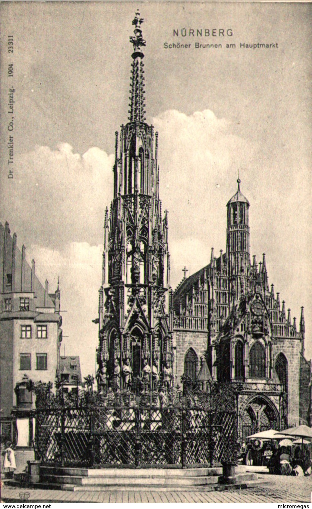 NÜRNBERG - Schöner Brunnen Am Hauptmarkt - Mutter, K.