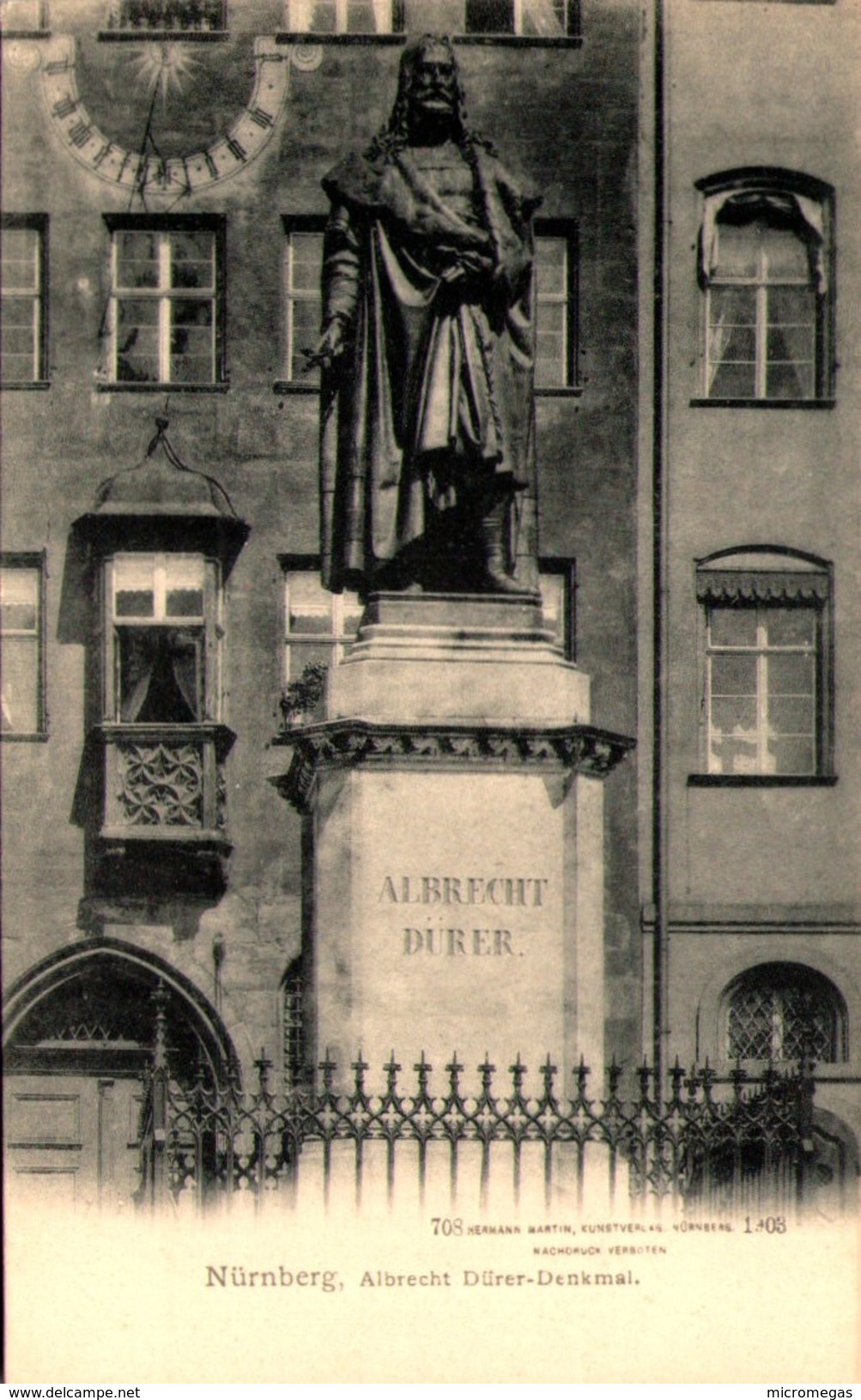 NÜRNBERG - Albrecht-Dürer Denkmal - Mutter, K.