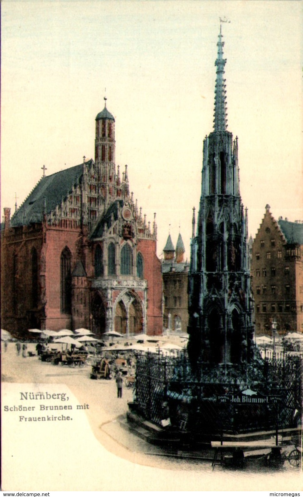 NÜRNBERG - Schöner Brunnen Mit Frauenkirche - Mutter, K.