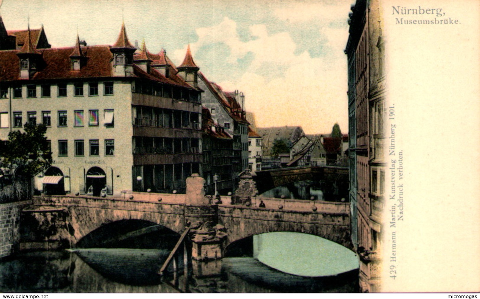 NÜRNBERG - Museumsbrücke - Mutter, K.