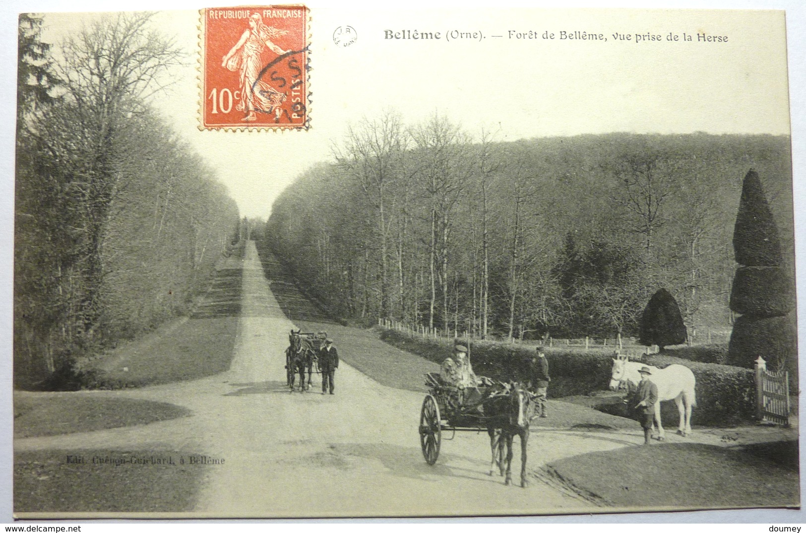 FORÊT DE BELLÈME , VUE PRISE DE LA HERSE - BELLÈME - Sonstige & Ohne Zuordnung