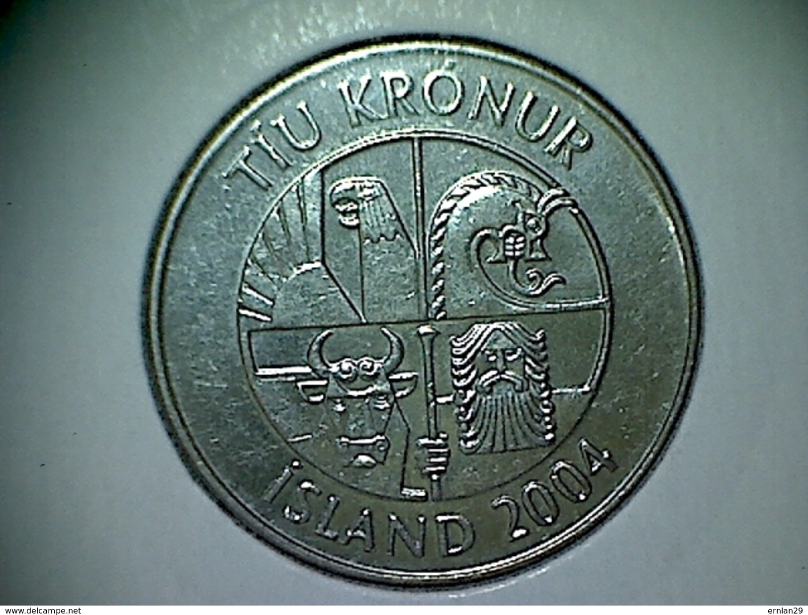 Islande 10 Kronur 2004 - Ireland